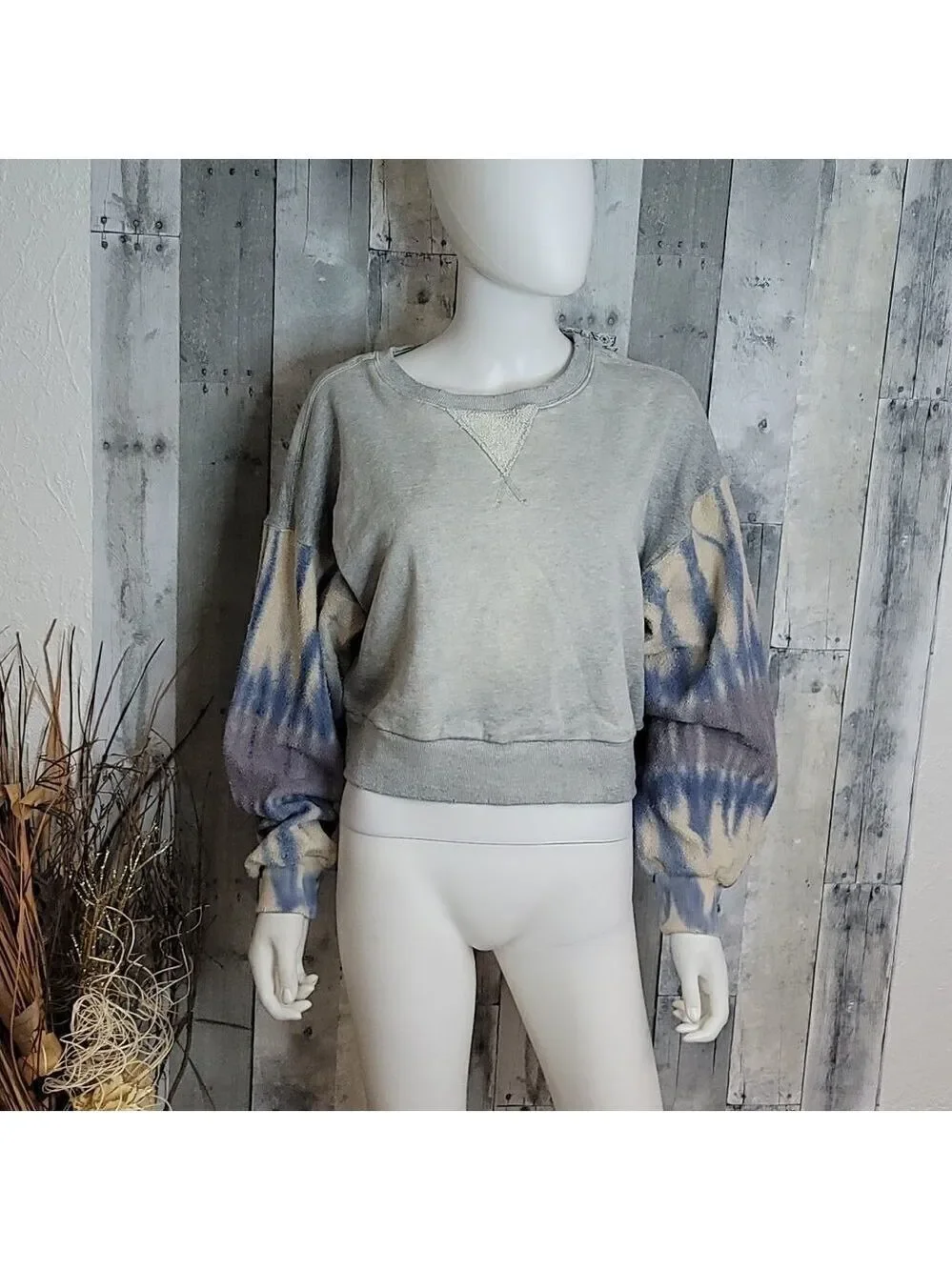 Free People Balloon Style Sweatshirt